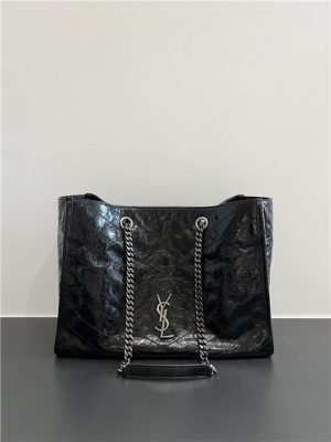 Medium Niki Shopping Bag 871151 Black Silver-1.jpg