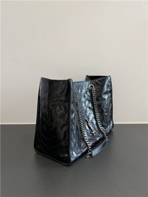 Medium Niki Shopping Bag 871151 Black Silver-3.jpg
