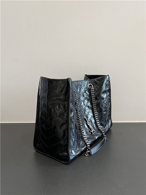 Medium Niki Shopping Bag 871151 Black Silver-3.jpg