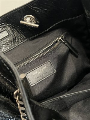 Medium Niki Shopping Bag 871151 Black Silver-8.jpg