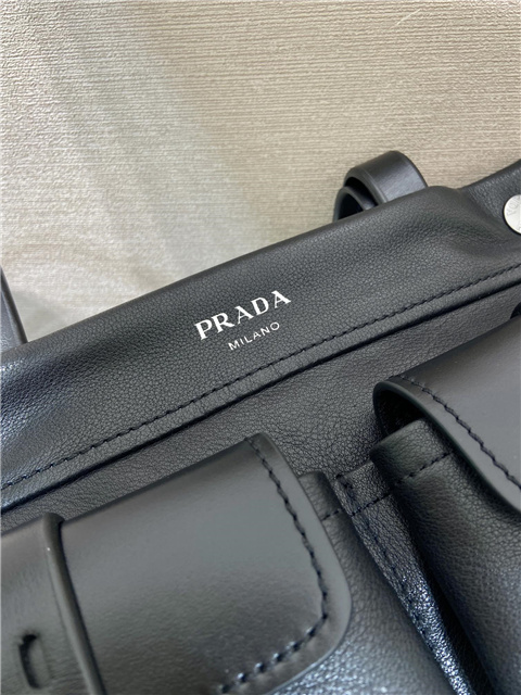Prada Route Medium Tote Bag 1BG645 Black Leather-8.jpg