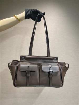 Prada Route Medium Tote Bag 1BG645 Cocoa Brown Leather-1.jpg