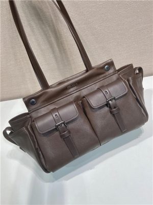Prada Route Medium Tote Bag 1BG645 Cocoa Brown Leather-7.jpg