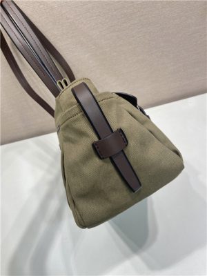 Prada Route Medium Tote Bag 1BG645 Forest Green Canvas-7.jpg
