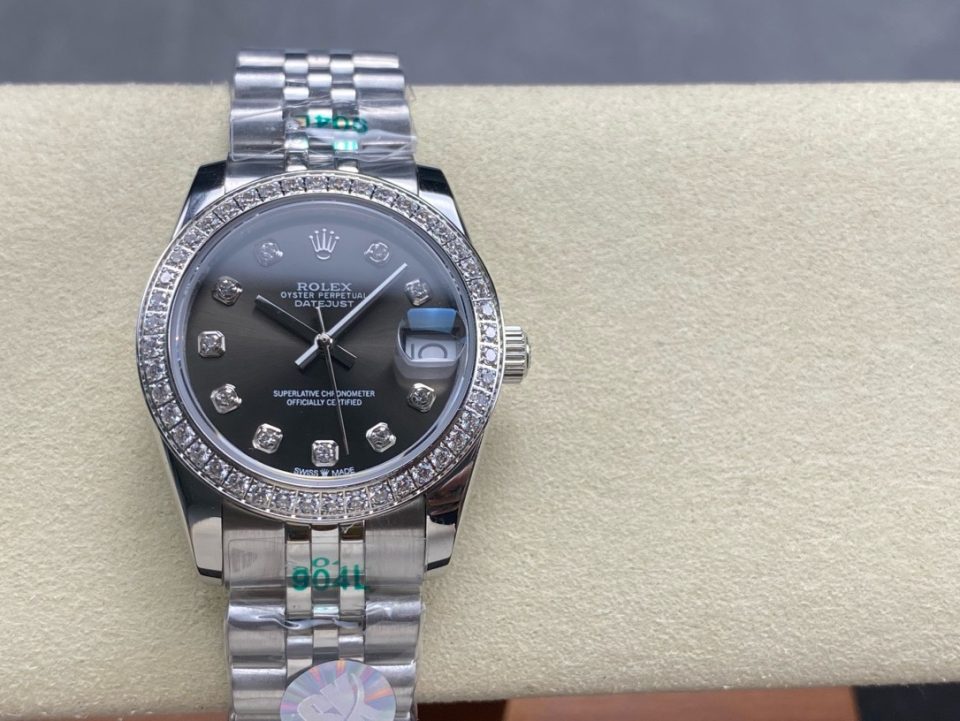 Rolex Dark Grey Diamond  