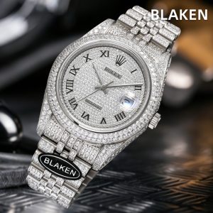Rolex-Datejust-Baguette-II-White-Gold-Iced-Out-Diamond-Dial-116300-gallery-3